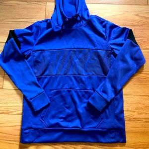 Nike dri-fit purple and black hoodie